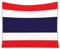 Yelolyio Thailand-Nationalflagge, Wandbehang, Thailand, Wandteppich, waschbar, Vintage-Tagesdecke, Bettlaken, Wanddekoration, Kunst für Bauernhaus, Schlafzimmer, Wohnzimmer, 150 x 210 cm