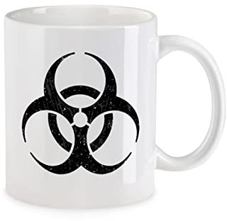 Urban Backwoods Biohazard Vintage Symbol Tazza Da Caffè Con Scritta