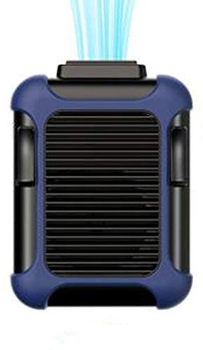 CAZARU El Ventilador de Cintura Colgante Personal portátil más Nuevo con batería de Recarga Ventilador eléctrico portátil silencioso Aire Acondicionado de Mano