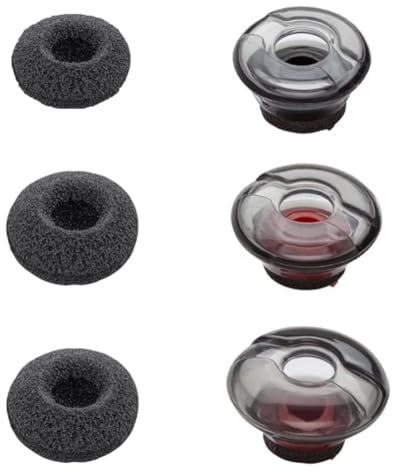 SNHTLS Punte di ricambio per auricolari in silicone, compatibili con cuffie Voyager Legend 5200, in silicone, 3 pezzi