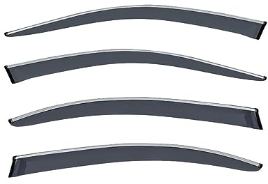 VCLUST Fensterblenden Windabweiser Regenvisierschutz Für BMW 5er 520i 2003–2022 Fenstervisier Windabweiser E60 F10 G30 Türvisier Lüftungsschattierungen Ventvisor (Color : E60)