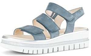 Gabor Damen Plateausandalen, Frauen Sandalen,Strandschuhe,Plateausandaletten,Dicke Sohle,bequem,Sommerschuhe,Freizeitschuhe,Jeans,40 EU / 6.5 UK