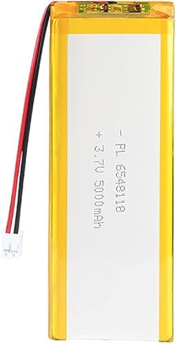 Batteria Li-Po Ricaricabile Ai Polimeri Di Litio Ricaricabile Agli Ioni Di Litio Da 3.7 V 5000 MAh 2P PH 2 0 Mm