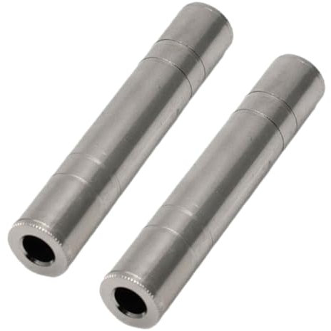 Mikikit 2St Audiokabelanschluss gitarrenkabel Guitar Cable Audio funkübertragung Kabelverlängerung Lautsprecher Mikrofon Audiokonverter Zubehör Konvertierungsschnittstelle Adapter Metall