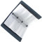Operitacx 1pezzi Biglietti Visita Organizer Portatile Per Carte Design e Conservazione e Facile Accesso Colore Blu