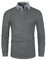 LIUPMWE Mens Polo Shirt Long Sleeve Contrasting Plaid Splice Cotton Polo Shirts,Grey-YT29,L
