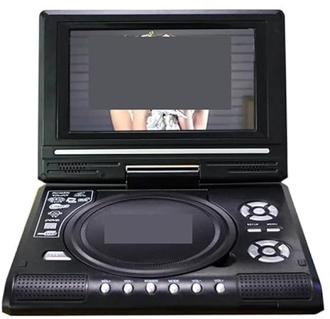 XINHAN 9.8 Pouces Portable Maison Voiture Lecteur DVD VCD CD Jeu TV Lecteur USB Radio Adaptateur Prise en Charge de la réception de la Radio FM - DVD Portable