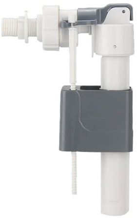Kuntesetty Robinet de Remplissage de réservoir de Toilette caché Réservoir de Toilette Suspendu au Mur Filtre Amovible pour Salle de Bain, 2cm 14.5x5x22cm