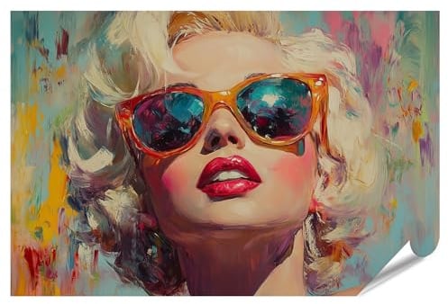 islandburner XXL Bild Poster Marilyn Monroe pop Art Premium Bilder Fotodruck