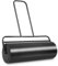 SOARS Rasenwalze befüllbar 48L, Ø32cm Handwalze, Rasenroller mit U-Griff & abnehmbarem Ablassstopfen, Gartenwalze Schwerlasttrommel für Boden, Wiese, Ebenen (Schwarz-48L)