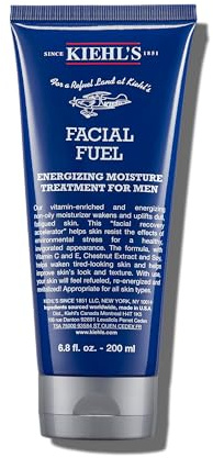 KIEHL'S Facial Fuel Moisturizer, tägliche Gesichtscreme für Männer | Mit Vitamin C & E, Koffein und Kastanien-Extrakt, belebende Feuchtigkeitscreme gegen müde Haut und Glanz