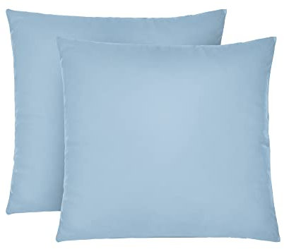 biberna Feinjersey Kopfkissenbezug 0077144 2X 40x40 cm eisblau