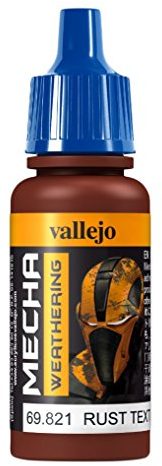 Vallejo AV Mecha Acryl-Farbe für Airbrush 17 ml Matt Rust Texture