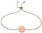 Fossil Armband Für Frauen, 245mm Innenumfang Rose Gold Edelstahlarmband, JOF00461791