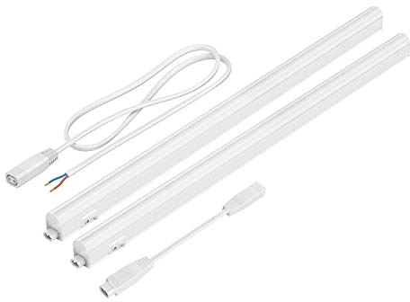 parlat LED Unterbau-Leuchten Rigel, je 57,3cm (weiß, 15,518W, je 880lm, 130°) 2er Set