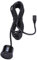 EVGATSAUTO Parking Sensor, 4Pcs/Set Car Parking Reversing Aid Sensors Radar Probe Backup Assist Parts(Black) Detachable Rear Reverse Parking Sensor Reversing Radar Extension Cable