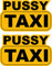Nation Pussy Taxi Aufkleber Karte Sticker - PKW Auto Motorrad Biker F-001