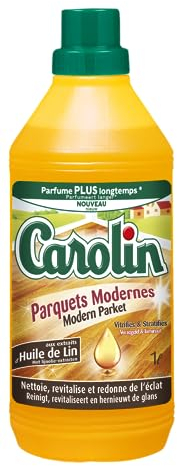 Carolin Nettoyant Sols Perfume Boost Parquets modernes 1L