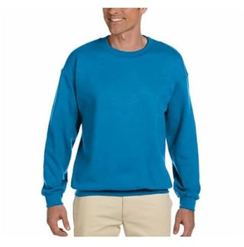 Gildan Fleece Crewneck Sweatshirt, Style G18000, Multipack, Sapphire (1-pack), XL