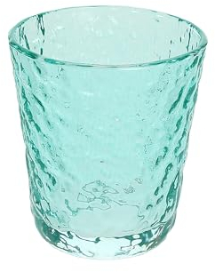 Tognana Elsa, confezione 6 bicchieri 270 cc, vetro, verde acqua