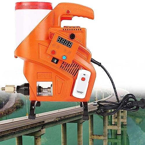GaRcan Máquina de lechada de Piso de Alta presión, máquina de lechada de mortero eléctrica de 980 W, para reparación de Fugas de Grietas de concreto en Agua, Piscina, casa, lechada de Tec