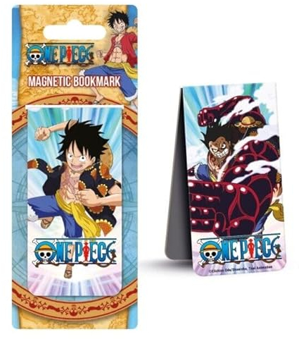 One Piece Gear 4 Transformation Magnetisches Lesezeichen, neu
