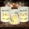 12 Windlicht Tischdeko 60 Geburtstag, Seutgjie 60. Geburtstag Deko Diamantene Hochzeit Jubiläum Mann Frau 1964-2024 Schwarz Gold für Teelichter oder Kerzen