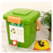Bac à compost de cuisine avec robinet facile à nettoyer, couvercle d'étanchéité pour compost liquide, capacité de 8 L, composteur élégant pour comptoir de cuisine 1 lot