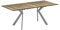 Vicco Esstisch Trill, ausziehbarer Esszimmertisch, Eiche rustikal/Grau, 140 x 90 cm ausziehbar