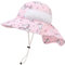 Kinder Sonnenhut Baby Sommermütze Fischerhut mit Nackenschutz UPF50 Einhörner Kleinkind Sun Hat für Mädchen Jungen 2-5 Jahre