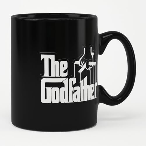 The Godfather Officiellement Sous Licence Tasse à Café, Mug (Noir)