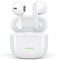 Auriculares Inalámbricos, Bluetooth 5.3 In-Ear Headset con Cancelacion Ruido HD Mic, 24H Estéreo con Control Táctil Cascos Inalambricos, IPX8 Impermeable Bluetooth Auriculares para Android/ iOS