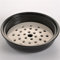 HAJHI Commercial Plat Tajine pour Gaz Cuisinières électriques Céramique Tajine Marocain avec Couvercle Traditionnel pour Cuisine(L,Steaming tray)