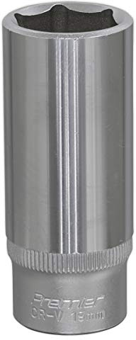 Sealey S3819D Walldrive Socket 19Mm Deep 3/8Sq Drive