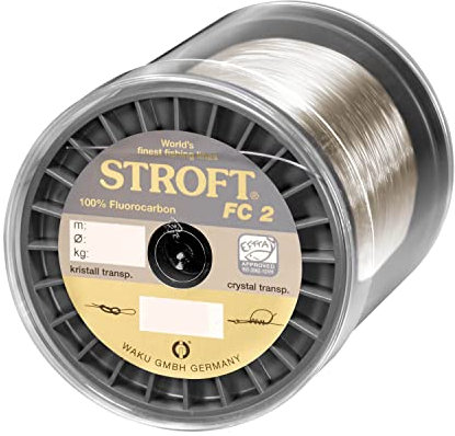 WAKU Schnur STROFT FC2 Fluorocarbon 500m 0,220mm-4kg