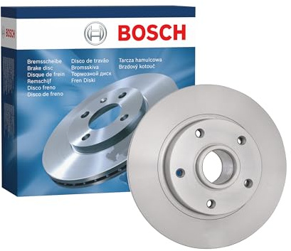 Bosch BD1541 Brake Disc - 260 mm - Rear Axle - 1 Single Disc | Vented High-Carbon Disc - ECE-R90 Certified - Great Cooling and Noise Suppression, Advanced Corrosion protected