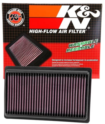 K&N Engine Air Filter: High Performance, Premium, Washable, Replacement Filter: Compatible with 2014-2019 Infiniti Q50 V6, 33-5014
