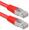 5m rot - 1 Stück Cat.6 Patchkabel Netzwerkkabel CAT6 S-FTP Gigabit Lan PIMF CAT 6 Kupfer CU Halogenfrei Internet DSL Spielkonsole Smart TV
