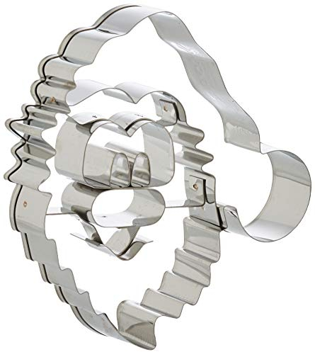 Städter Ausstechform, Edelstahl, Silber, 9 x 8,5 x 2 cm