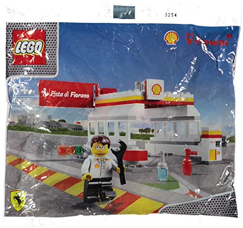40195 Lego Shell V-Power Ferrari Exclusive Sealed by LEGO stazione di servizio Shell polybag