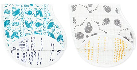 aden + anais 7046G Classic Burpy Bib Flip - Side, 2er pack