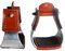 Pferd Sattel SS Western Steigbügel Paar 7,6 cm Hals 10,2 cm Tread 51133tn