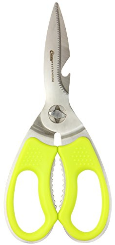 Clauss 18873 Forbici da cucina, 21,5 cm, smontabili, verde