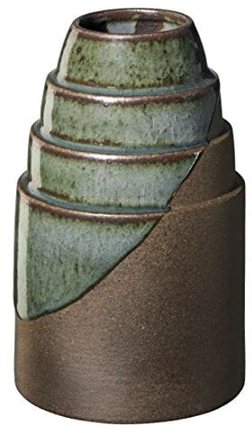 ASA 82012443 Vase IV 12 cm, grün/braun