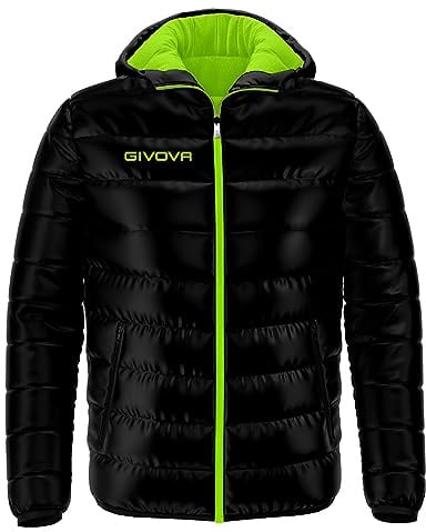 Givova, weste holland, schwarz/grün fluo, S