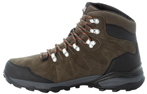Jack Wolfskin Herren Refugio Texapore Mid M Walking Schuh, Khaki Phantom, 41 EU