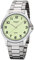 REGENT Herren-Armbanduhr analog Quarz Edelstahlband W-0016