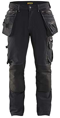 Blaklader 199816449900C156 X1900 4-Wege-Stretchhose, schwarz, Größe C156