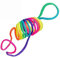 Rainbow Kids Couleur Fumble Doigt Fil Corde Cordes Jeu De Développement Jouet