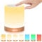 UNIFUN Table Lamp, Touch Sensor Bedside Lamps, Dimmable Warm White Light & Color Changing RGB for Bedrooms (Size1)